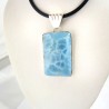 Ларимар ювелирные изделия кулон Orgon 02 9357 Larimar-Stone