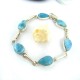 Yamir Luxury Bracelet 6 Drop 9670 Larimar-Stone 89,00 €