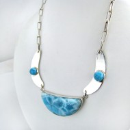 Larimar-Stone Edles Yamir Larimar Collier YC2a 9825 499,00 €