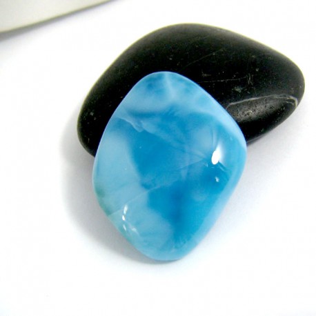 Larimar-Stone Freeform Cabochon FC33 9915 55,00 €