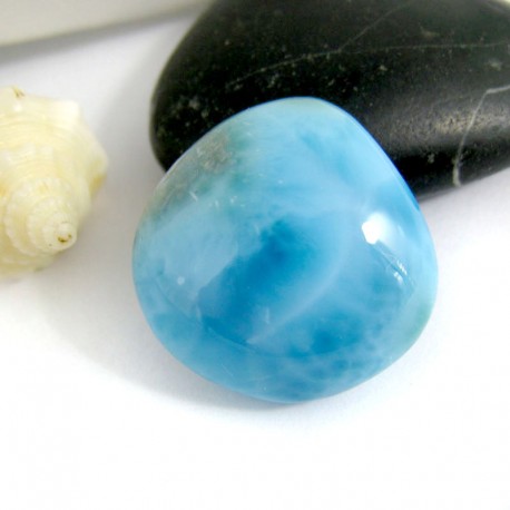 Ларимар без формы кабошон FC42 9925 Larimar-Stone