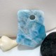 Larimar-Stone Larimar Stone Polished with drilled hole SB86 10406 55,90 €