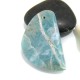 Ларимар камень пробурена SB153 10573 Larimar-Stone