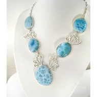 Larimar-Stone Edles XL Yamir Larimar Luxury Collier 9066 899,00 €