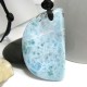 Larimar-Stone Larimar Stein mit Bohrung und Band SB238 11309 89,90 €