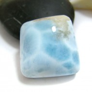 Larimar Quadrangle Cabochon VC49 11597 Larimar-Stone 39,90 €
