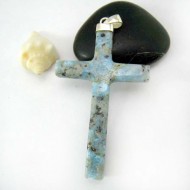 Larimar-Stone Größer Kreuz Anhänger AK2 11795 69,00 €