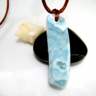 Larimar-Stone Larimar Stone Polished with drilled hole SB322 11841 69,90 €
