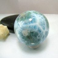 XL LARIMAR Stunning ball bead LK10