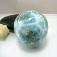 XL Потрясающий шариковый шарик LK10 12123 Larimar-Stone