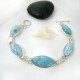 Yamir Luxury Bracelet Ovale 9212 Larimar-Stone 149,00 €